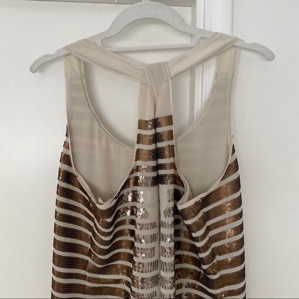 BCBGMaxazria Amarel Sequined Maxi Dress - Picture 7 of 10